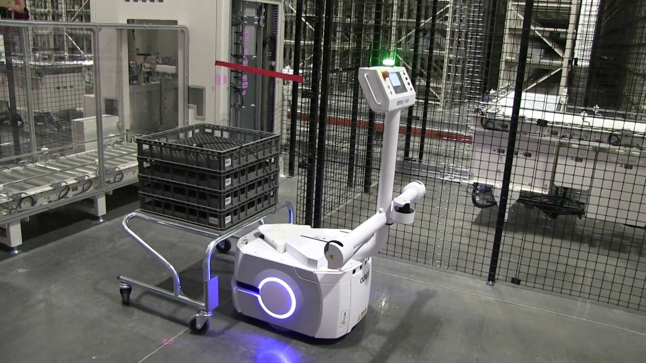 Fully autonomous robot in Tesla 