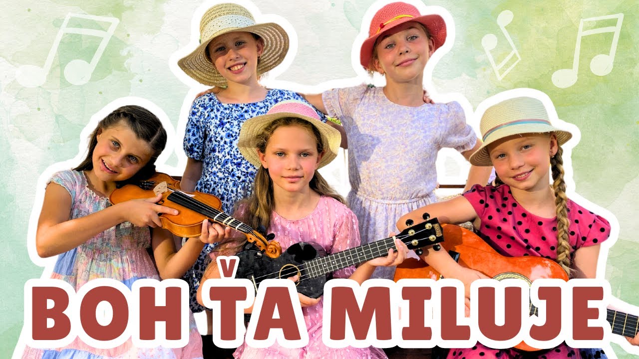 DETSKÉ KRESŤANSKÉ PESNIČKY | Boh ťa miluje