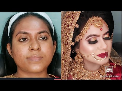 bridal Makeup tutorial | Nadia's Makeover