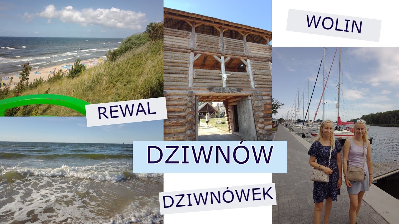 Dziwnów srpen 2025 - moře, pláž, výlety, koncert Dawida Kwiatkowskiego