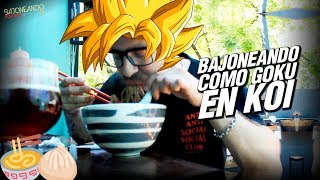 Bajoneando como Goku en KOI