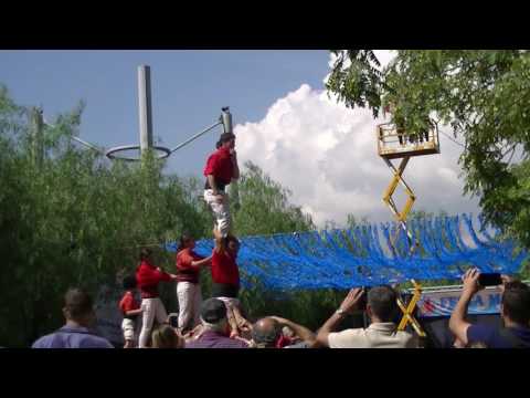 Castellers de Barcelona: pd6 Festa Major del Poblenou 11/09/2016