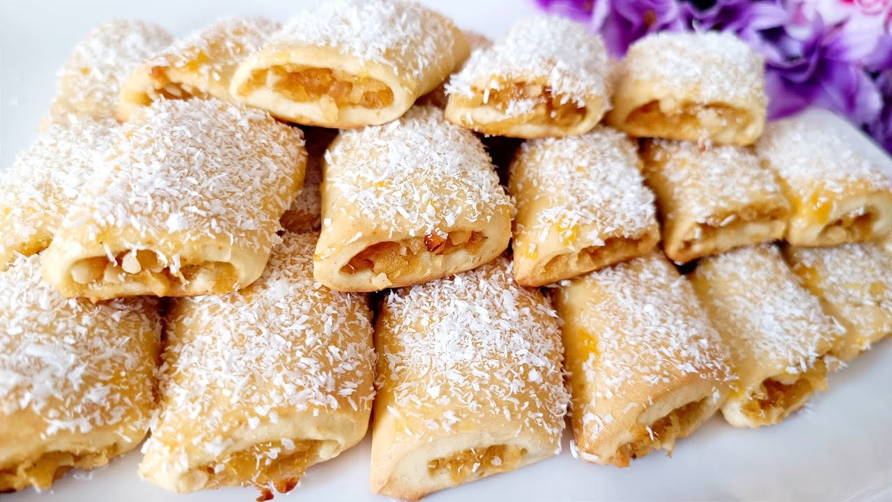 Эти печеньки тают во рту! вкусно и просто, Быстрый и легкий десерт 😋 #asmr