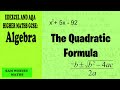 Understanding the Quadratic Formula for Edexcel & AQA Higher Maths GCSE