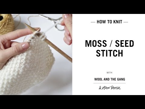 Moss / Seed Stitch