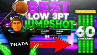 *NEW* BEST JUMPSHOT for LOW 3 POINT RATING IN NBA 2K22! BEST JUMPSHOT in 2K22 CURRENT GEN SEASON 7!