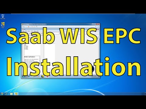 Saab WIS and EPC Part 1: Installation - Trionic Seven