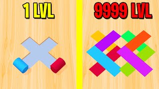 Color Roll 3D ALL LEVELS! NEW GAME Color Roll 3D WORLD RECORD! screenshot 3