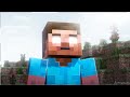 Steve becomes  herobrine  to defeat null  babu tech  prisma 3d minecraft animation