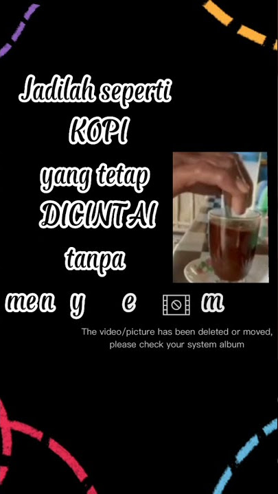 Kopi Hitam dalam Kata Bijak