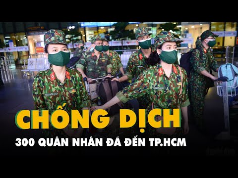 Video 300 cán bộ, học viên Học viện Quân y hỗ trợ TP.HCM... - youtube