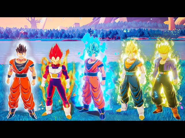 Dragon Ball Z: Kakarot PS5 - All Transformations & Ultimate