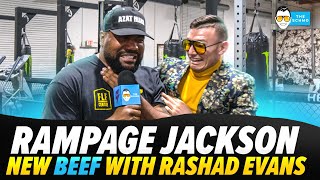 Rampage Jackson Asks The Schmo To Choke Him