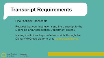 Transcripts