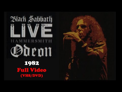 Black Sabbath - Hammersmith Odeon 1982 (VHS Full video) - YouTube