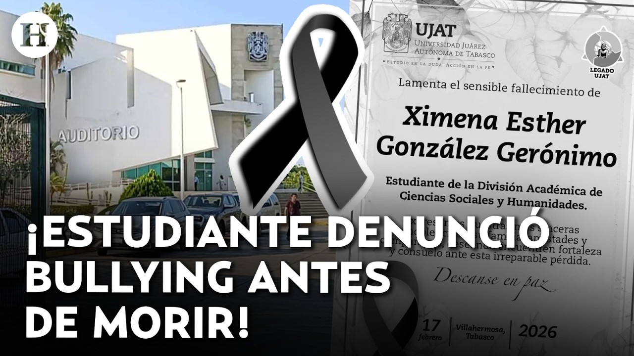 ¡El acoso la quebró! Ximena terminó con su vida tras sufrir bullying en la UJAT de Tabasco