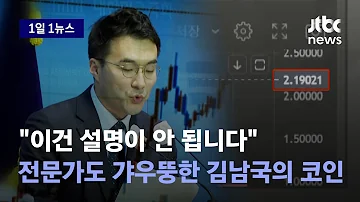 1일1뉴스 백만원이 절박하다 말했던 김남국 위믹스 보유량 세계 7위였다 JTBC News