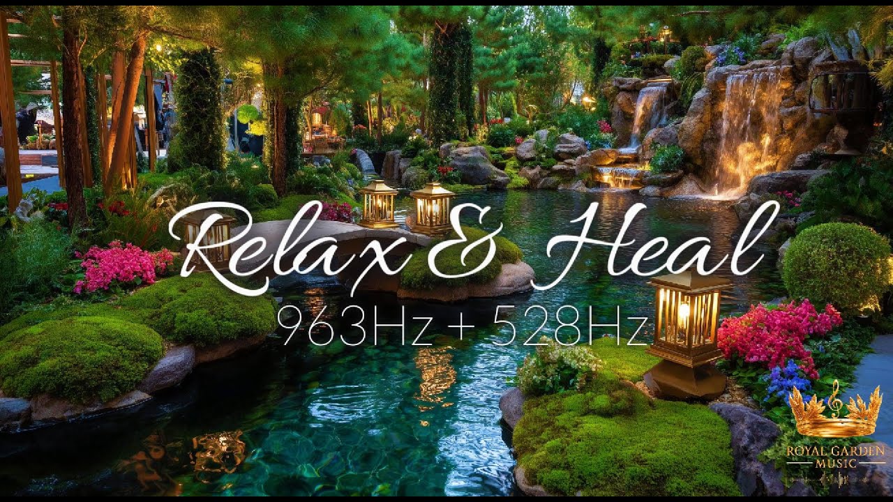 Stop Overthinking 🧘‍♀️ Waterfall + Birds for Deep Sleep & Peace