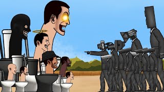 Skibidi Toilet Boss VS Camera Man Speaker Man - Drawing Cartoon2.