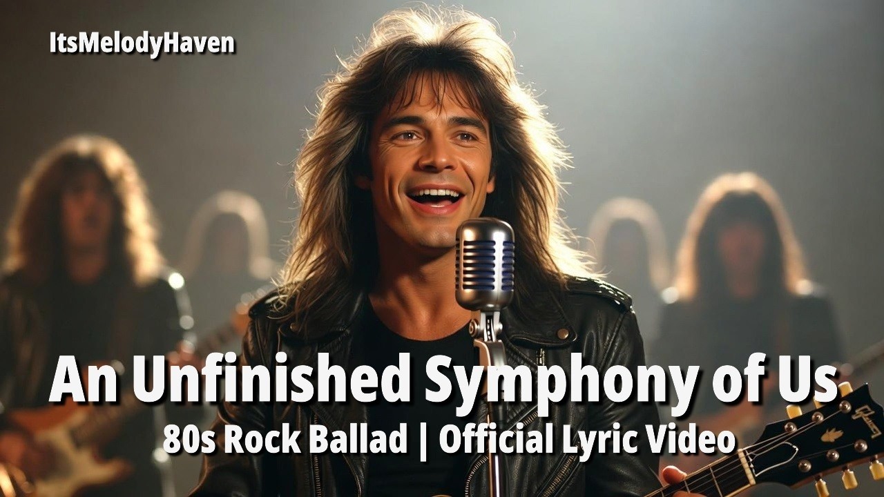 An Unfinished Symphony of Us – 80s Rock Ballad | Official Lyric Video