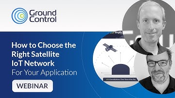 How to Choose the Right Satellite IoT Network for Your Application