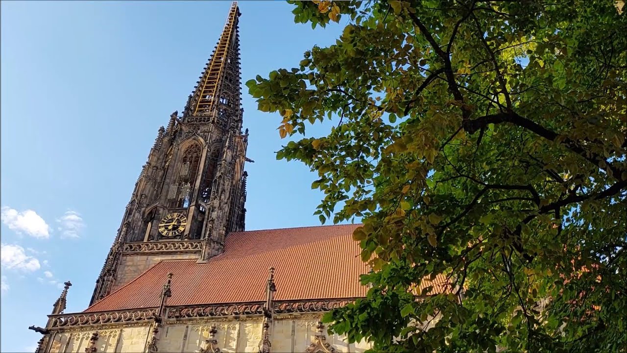 Wiedertäufer. Türmerstube. Himmelsleiter. Die Markt- und Stadtkirche St. Lamberti in Münster.
