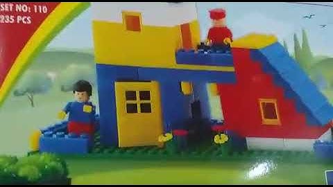 Smart blocks Peacock My First Architect set unboxing