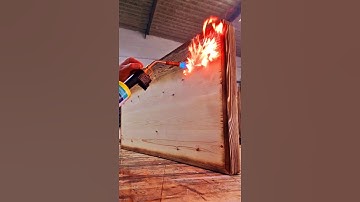 Shou Sugi Ban wood charred bar tops and prep shelves. Burnt in house by our experts.