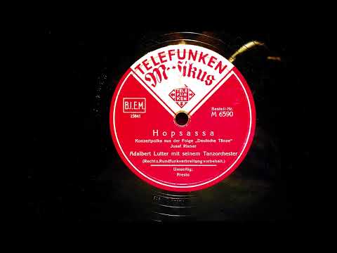 Adalbert Lutter: HOPSASSA (Josef Rixner) 1939