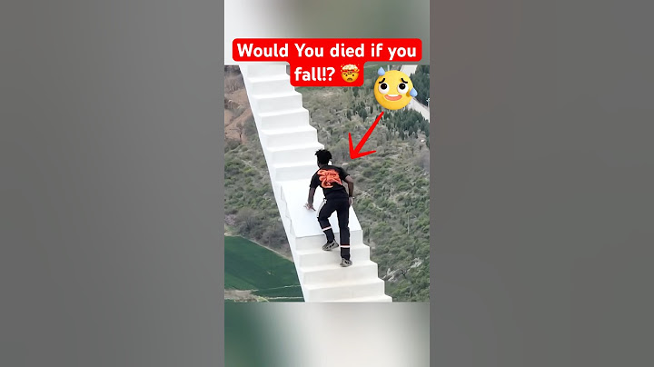 Would You Survive This Terrifying Stairway?