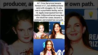 Drew Barrymore: From Child Star to Resilient Hollywood Icon #viral #story #inspiration #usashorts