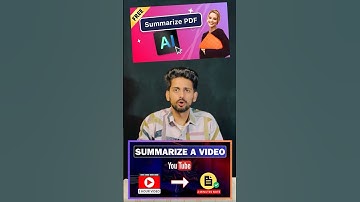 How 😮 to Summarize Videos & PDFs in Seconds! 📹📝 #summary #videototext #pdf #shorts
