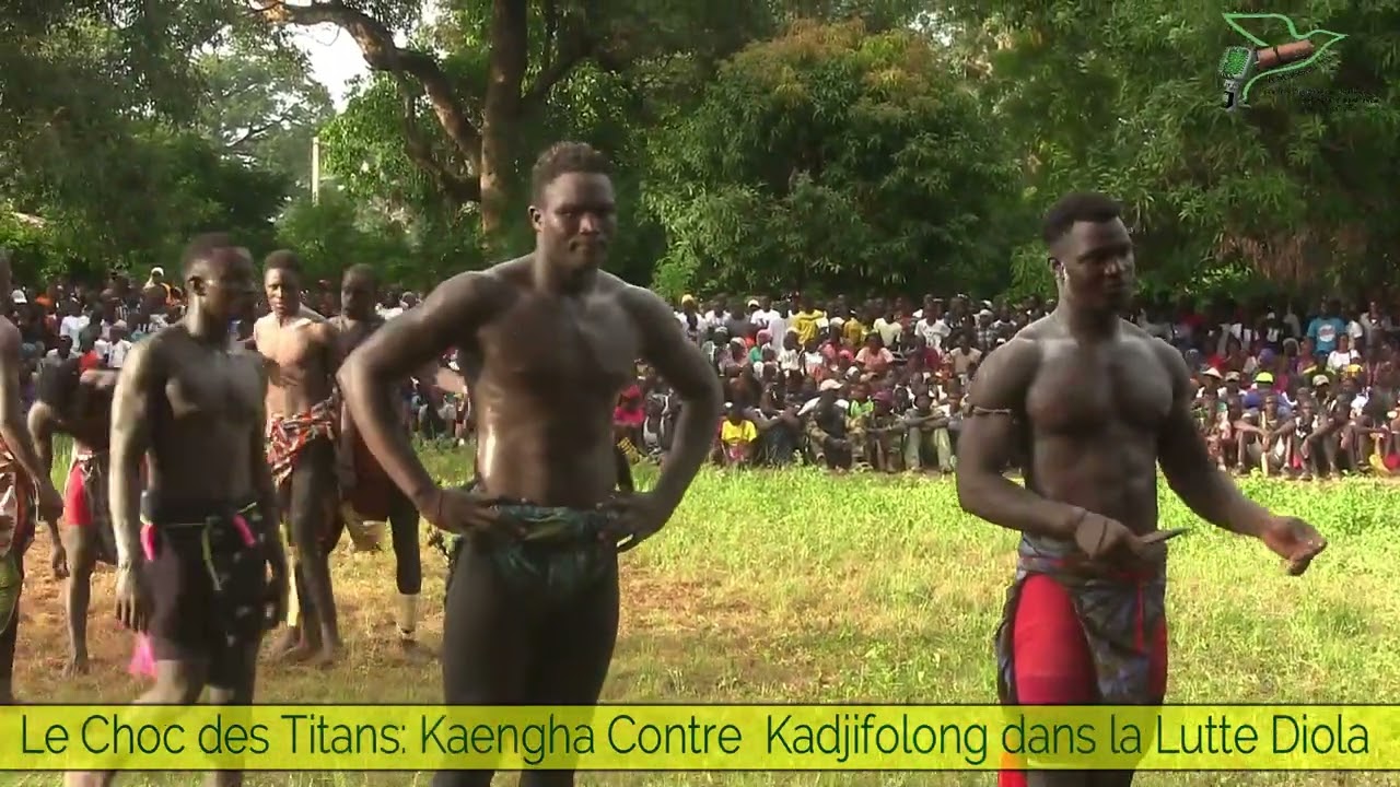 Le Choc des Titans : Kaengha et Kadjifolong dans la Lutte Diola