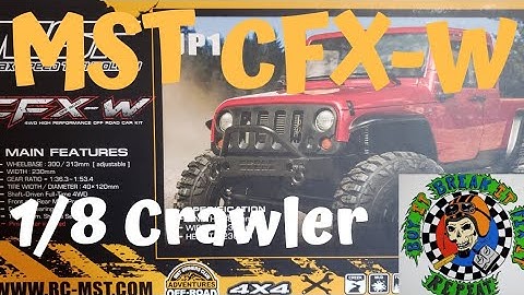 MST CFX-W JP1 Un-Box and My Plans