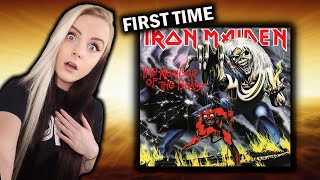 FIRST TIME listening to Iron Maiden - 'Hallowed Be Thy Name' REACTION