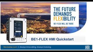 BE1-FLEX: HMI Quickstart screenshot 3
