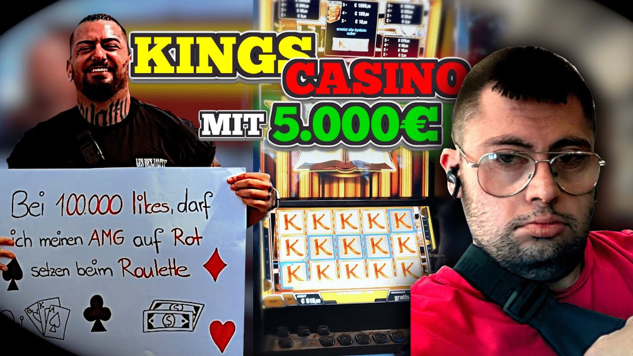 DAS darf man im KINGS CASINO eigentlich nicht.. 😱 EINSATZ 5.000€ 💰 2/2 #VLOG
