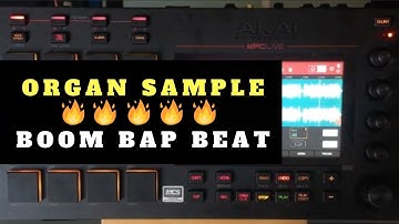 Gritty Organ Beat Making In MPC Live | Chopping Block