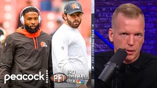 Is Baker Mayfield the root of OBJ's unhappiness in CLE | Pro Football Talk | NBC Sports