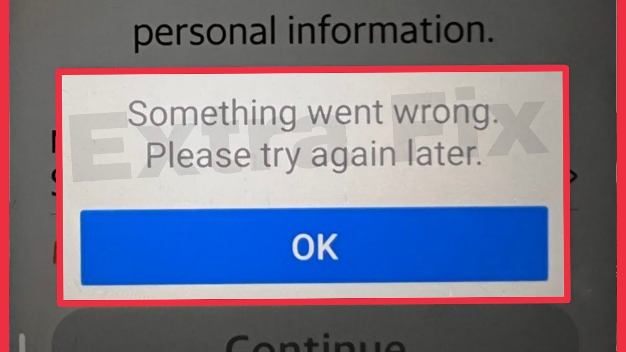 Yahoo Fix Something went wrong Please try again later Problem Solve in ...