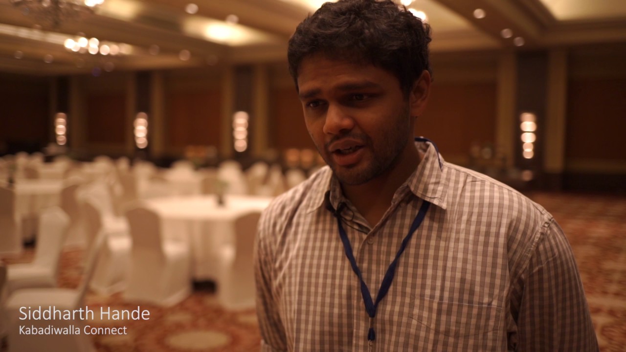 In conversation with Siddharth Hande - Kabadiwalla Connect - SBLF 2016