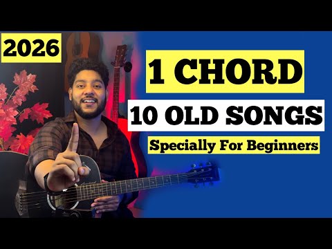 Learn 10 Old Songs Using Just 1 Easy Guitar Chord | Perfect for Beginners | Part-03 | 1 Chord Lesson