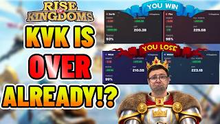 KVK is OVER...We LOST!? | Rise of Kingdoms