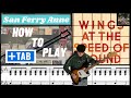 Paul mccartney and wings san ferry anne  bass cover with play along tab