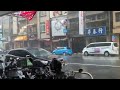 美麗島周邊水薰租屋處窗外(山陀兒颱風)