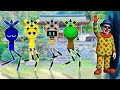 【 踏切アニメ 】ピエロをからかう鉄柱の看板🚂🚂🚂 Sprunki Railroad Crossings Meme Animation