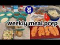 Weekly Meal Prep | Protein Pudding, Crispy Buffalo Chicken Tenders, Fajita Stuffed Chicken|WW Points