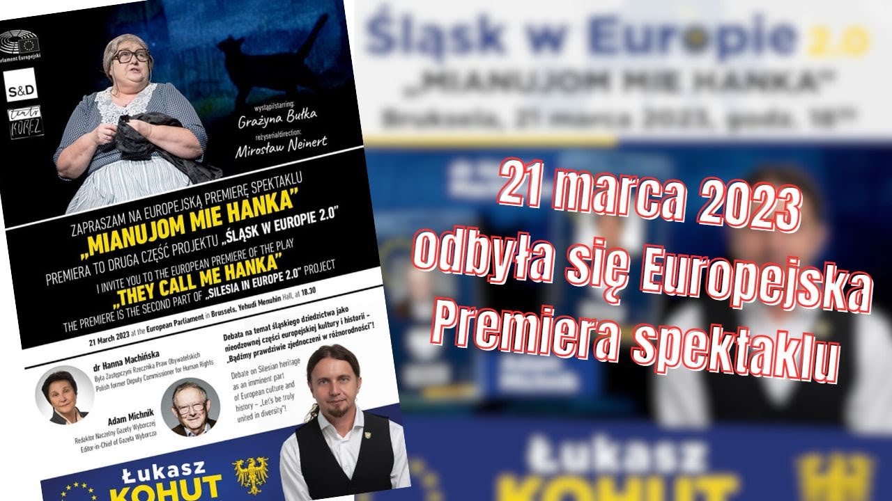 Mówią O Mnie W Mieście Tekst Śląska w Europie - reakcje na Mianujom mie Hanka - YouTube