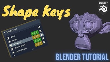 Shape Keys | Blender Tutorial