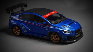 Varis WRX STi Full Resin Kits 1/24 by FuelMe models